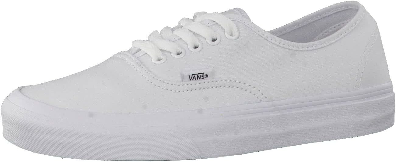 vans u authentic white