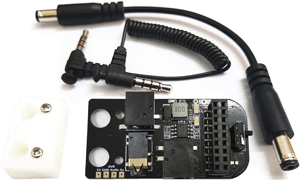 Usmile 5.8G Analog Receiver Module Adapter Board for DJI Digital FPV Goggles Fatshark RapidFire Furious Ture-D Module FPV Video Receiver