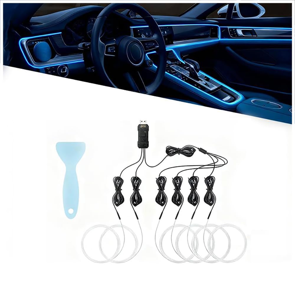 Yzfdphhqqbd Normal Car Led Interior Strip Light, For Alfa Romeo Spider Stelvio Tonale