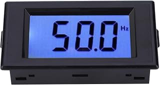 Cymometer, Hertz Meter, 1 PC D69-HZ Digital Display Frequency Meter 10~199.9Hz AC80~300V Cymometer with LCD Screen