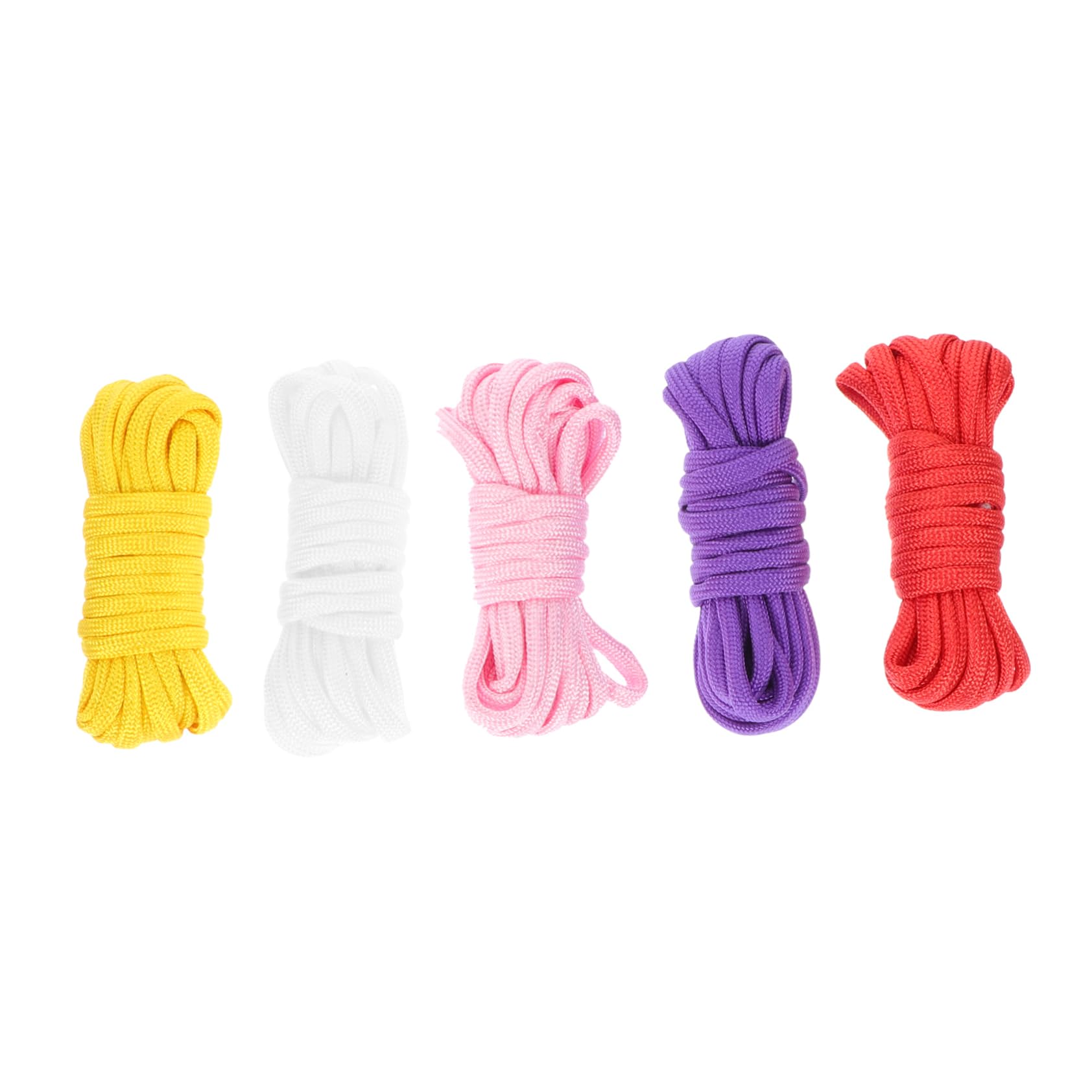 GAROZATION 5rolls Heavy-Duty Outdoor Tent Rope Wear-Resistant Climbing Cord Each for Camping Tarp Tie Downs and Survival Use Includes