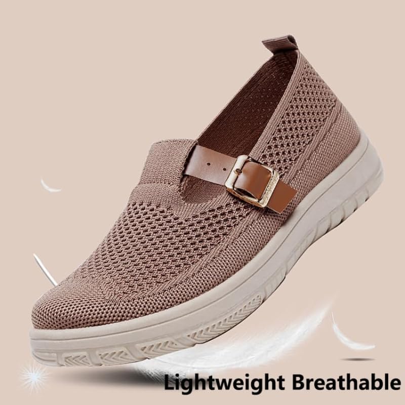 Women's Orthopedic Mesh Shoes, Breathable & Non-Stuffy, Slip-on Orthopedic Casual Shoes for Comfortable Daily Walking3