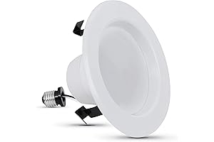 feit e330072 Feit Electric 4-Inch Recessed Lighting Kit in Black LEDG2R4/930CA