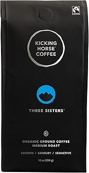 Kicking Horse Coffee - Three Sisters Blend - Ground Organic Medium Roast