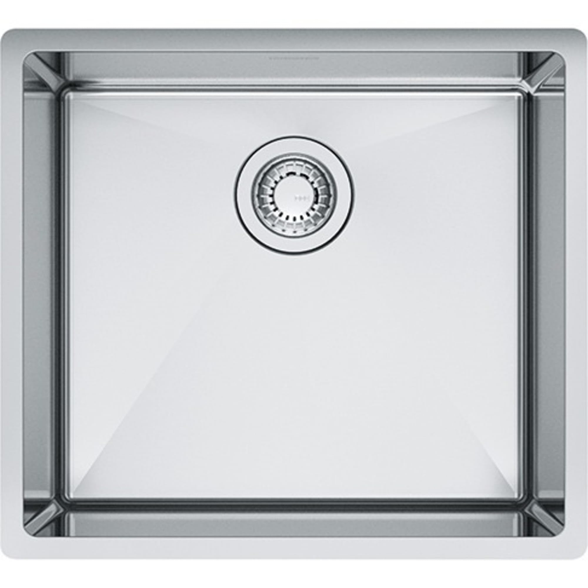 33 ① Franke Cube 19.56-in. x 17.75-in. 18 Gauge Stainless Steel