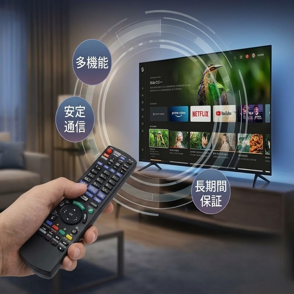Amazon | 互換リモコン パナソニック 交換リモコン テレビリモコン