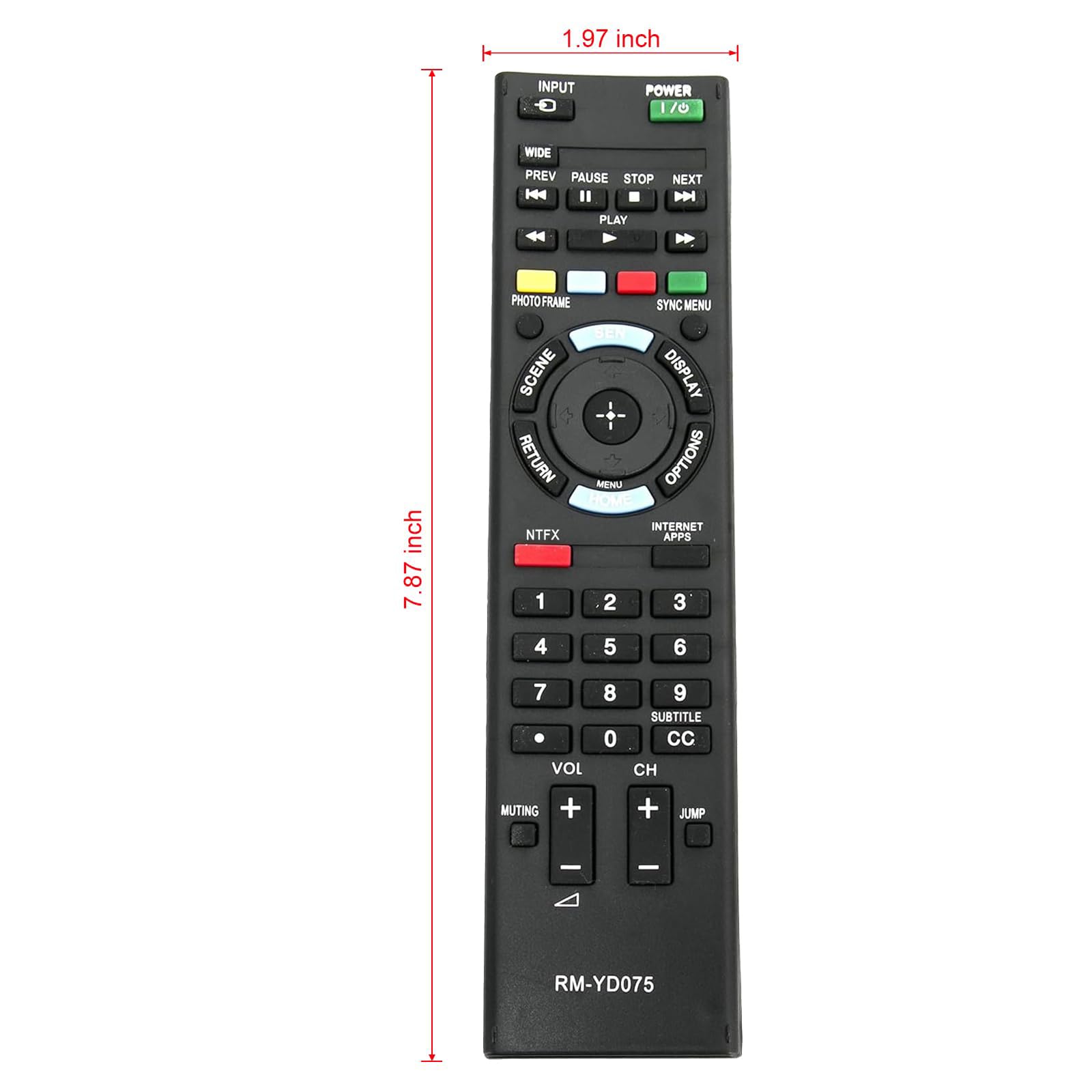 リモコン　SONY Amazon.com: RM-YD075 Replaced Remote fit for Sony TV KDL-40EX640