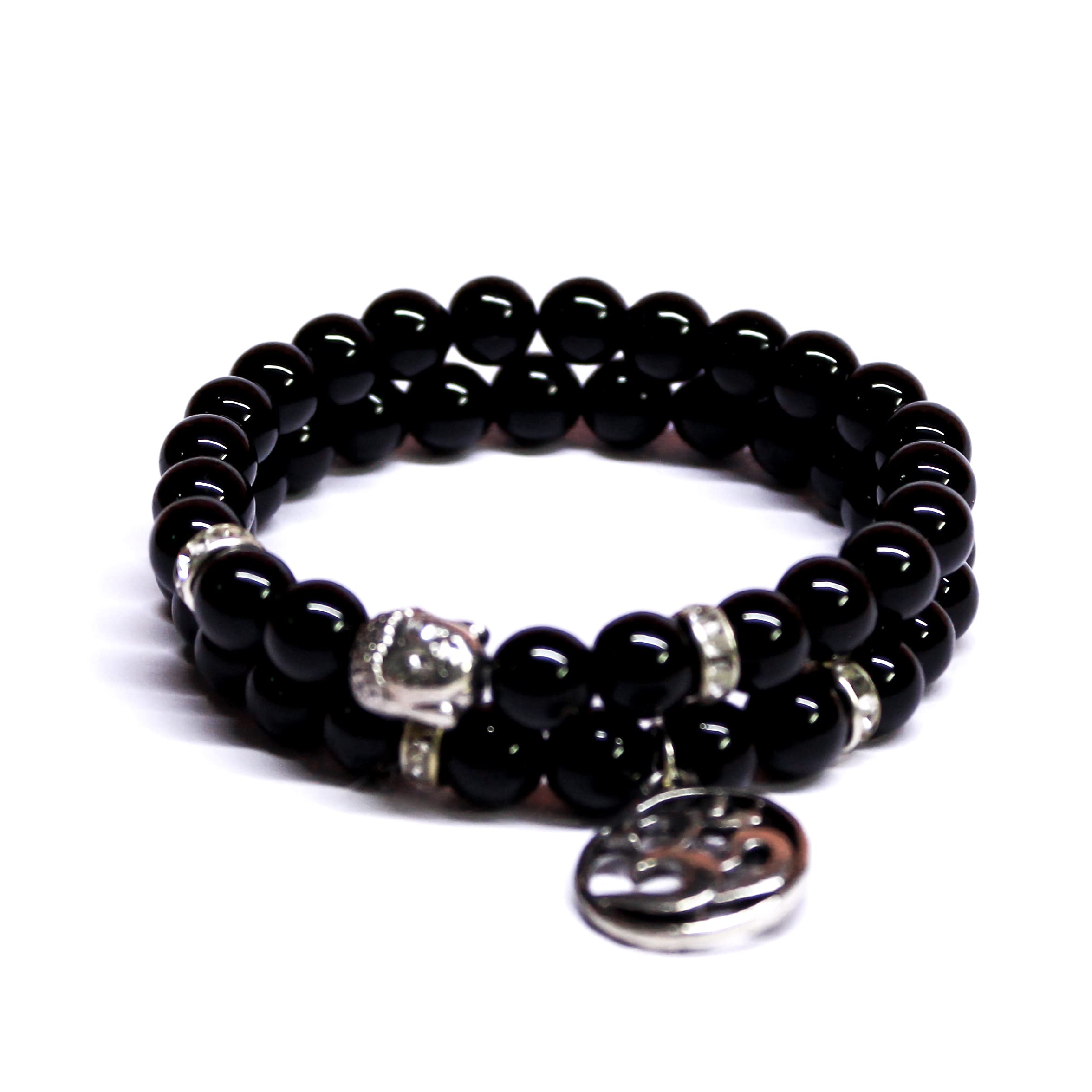 See full amazon price history chart for Bhavika Fashion Black Oxy With Budda Pair Gemstone Bracelet | 8mm Beads Size Natural Stone Healing bracelet for Men and Women Bhavika Fashion Black Oxy With Budda Pair Gemstone Bracelet | 8mm Beads Size Natural Stone Healing bracelet for Men and Women (B0CYLMV18B) Amazon Price History, Amazon Price Tracker