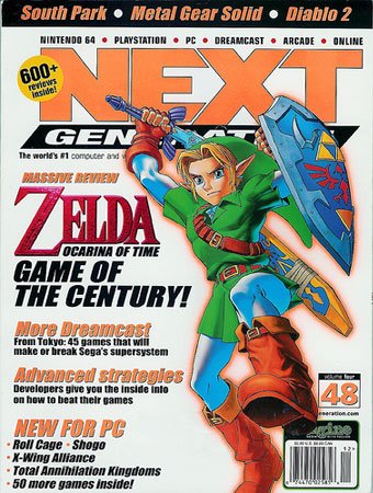 Next Magazine December 1998 Volume 48 Zelda Ocarina Time