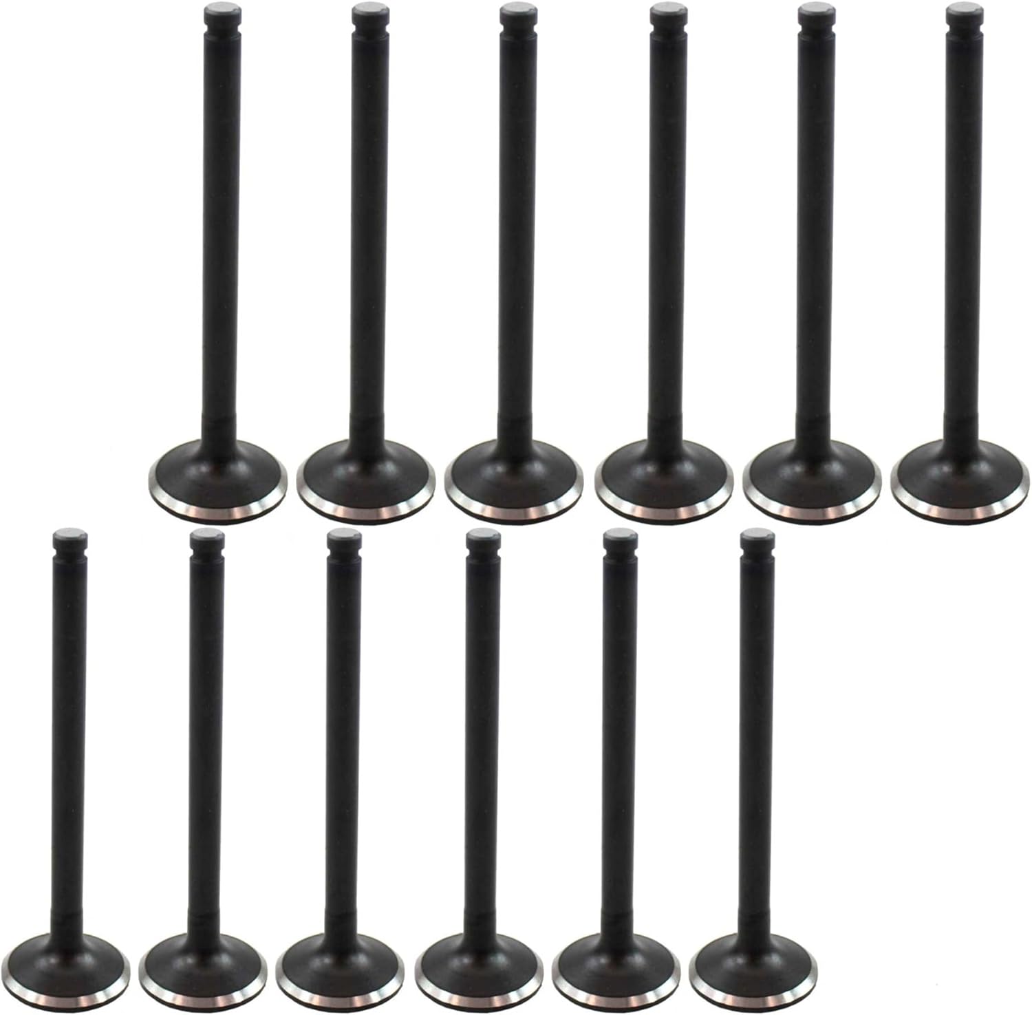 DNJ VK12608A Exhaust Intake Valve Kit for 1970-1973 Nissan 240Z 2.4L L6 12V SOHC 2393cc