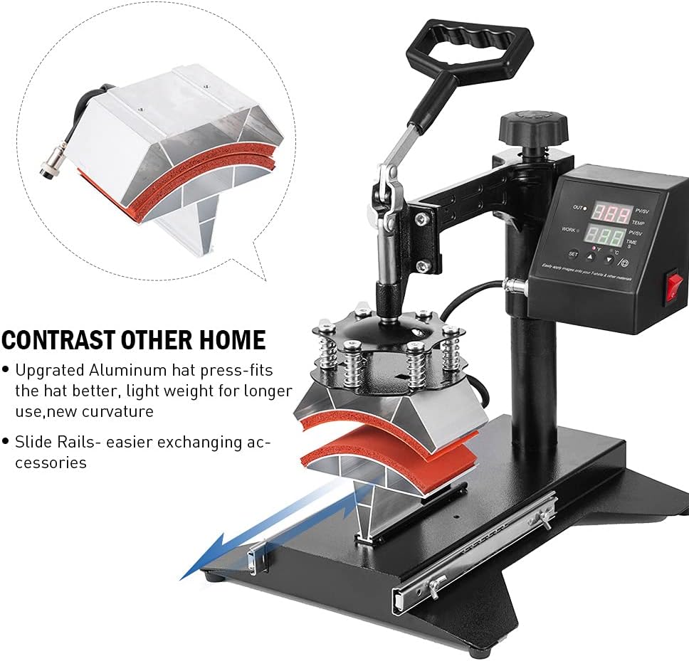 Buy Pro 8 in 1 Heat Press Machine 15x15 