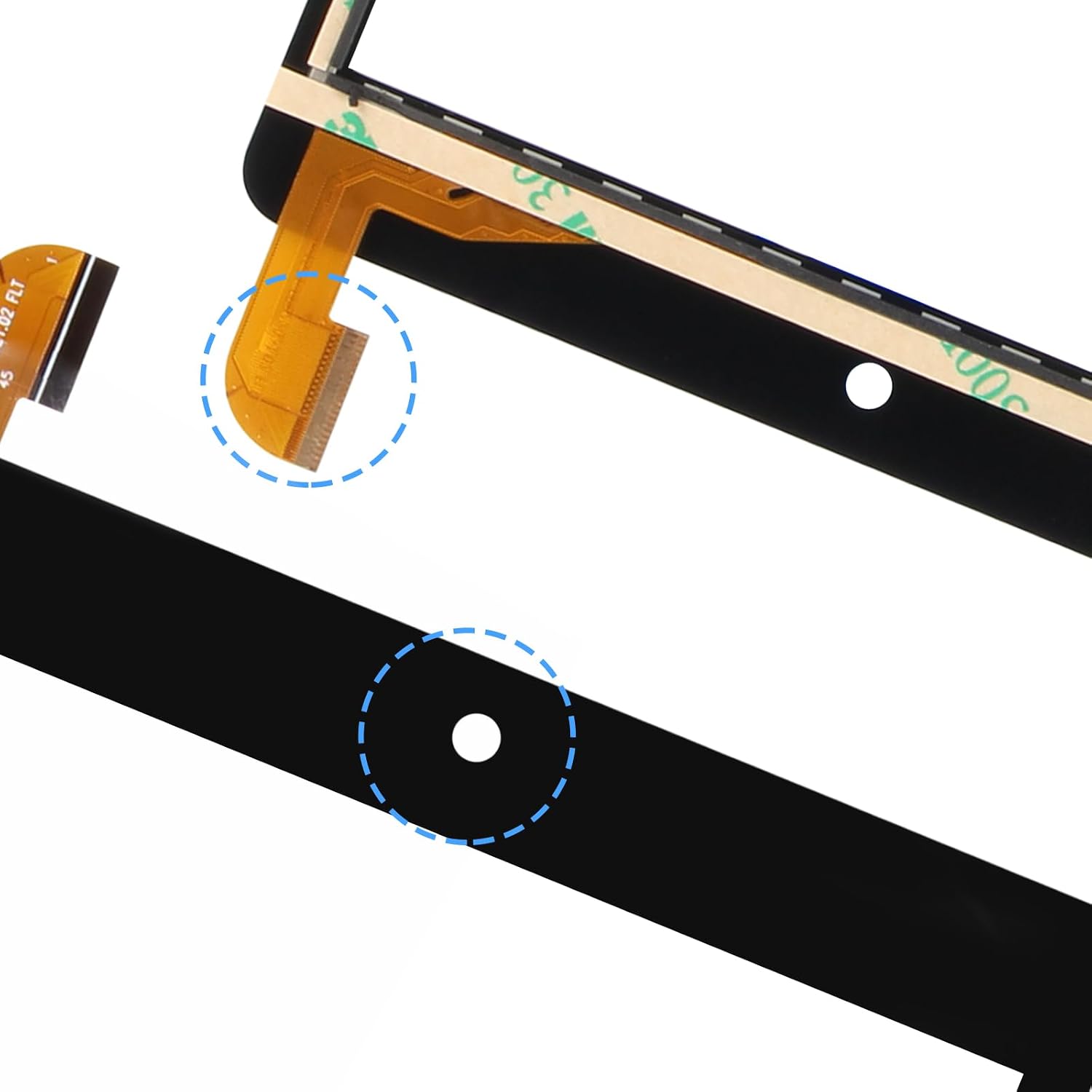 for ONN 8" Kids Tablet Screen Replacement, Touch Screen for ONN 8" Kids Tablet 100044018G 100044018P Digitizer Touchscreen Glass Panel with Repair Tools (Not LCD)