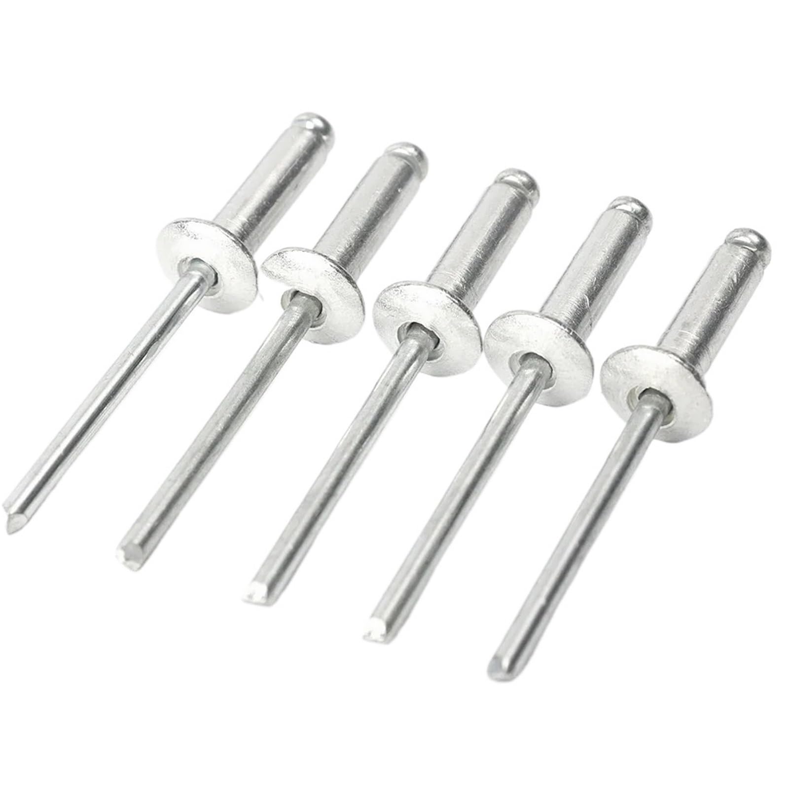 Rivet 120PCS Riveter Fasteners Sets Pop Rivets Assortment Kit Furniture Dome Head Blind Rivet Nut Tools