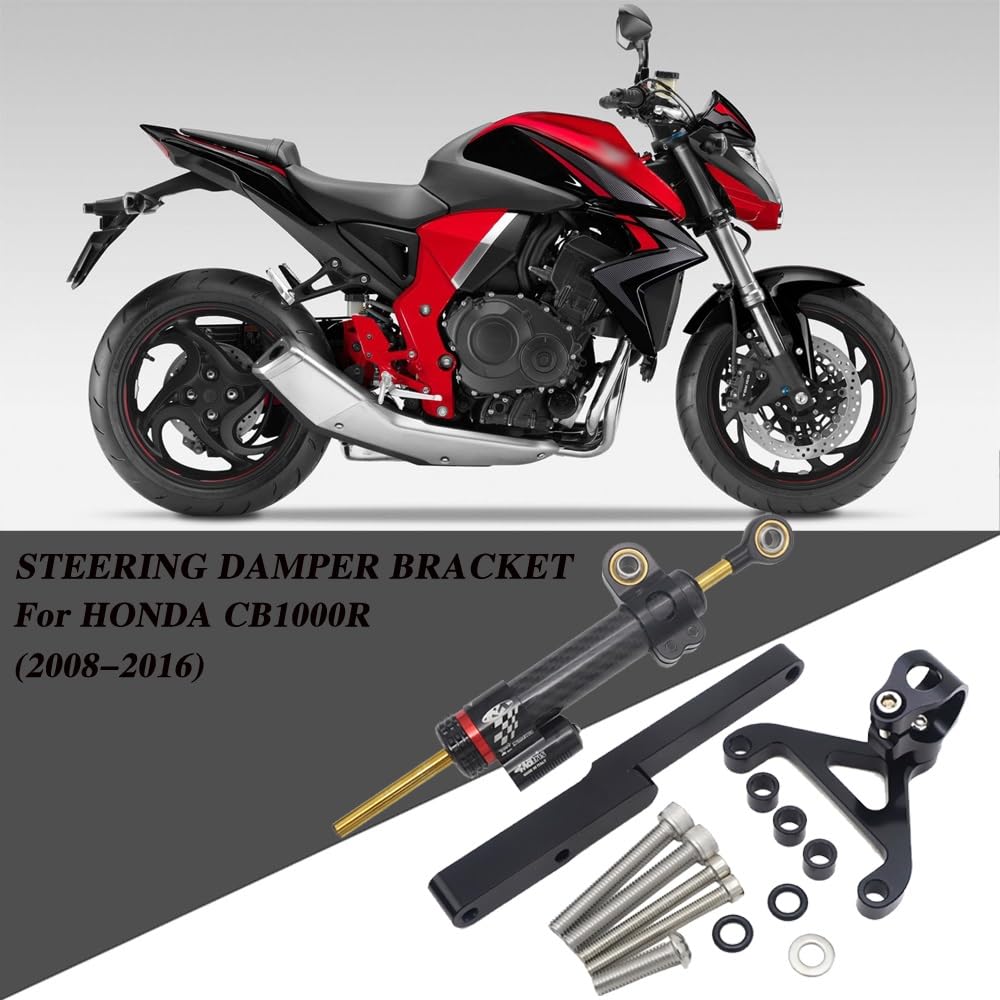 Ammortizzatore Sterzo Per Honda CB1000R 2008-2016 - Stabilizzatore CNC In Alluminio - Foto 6