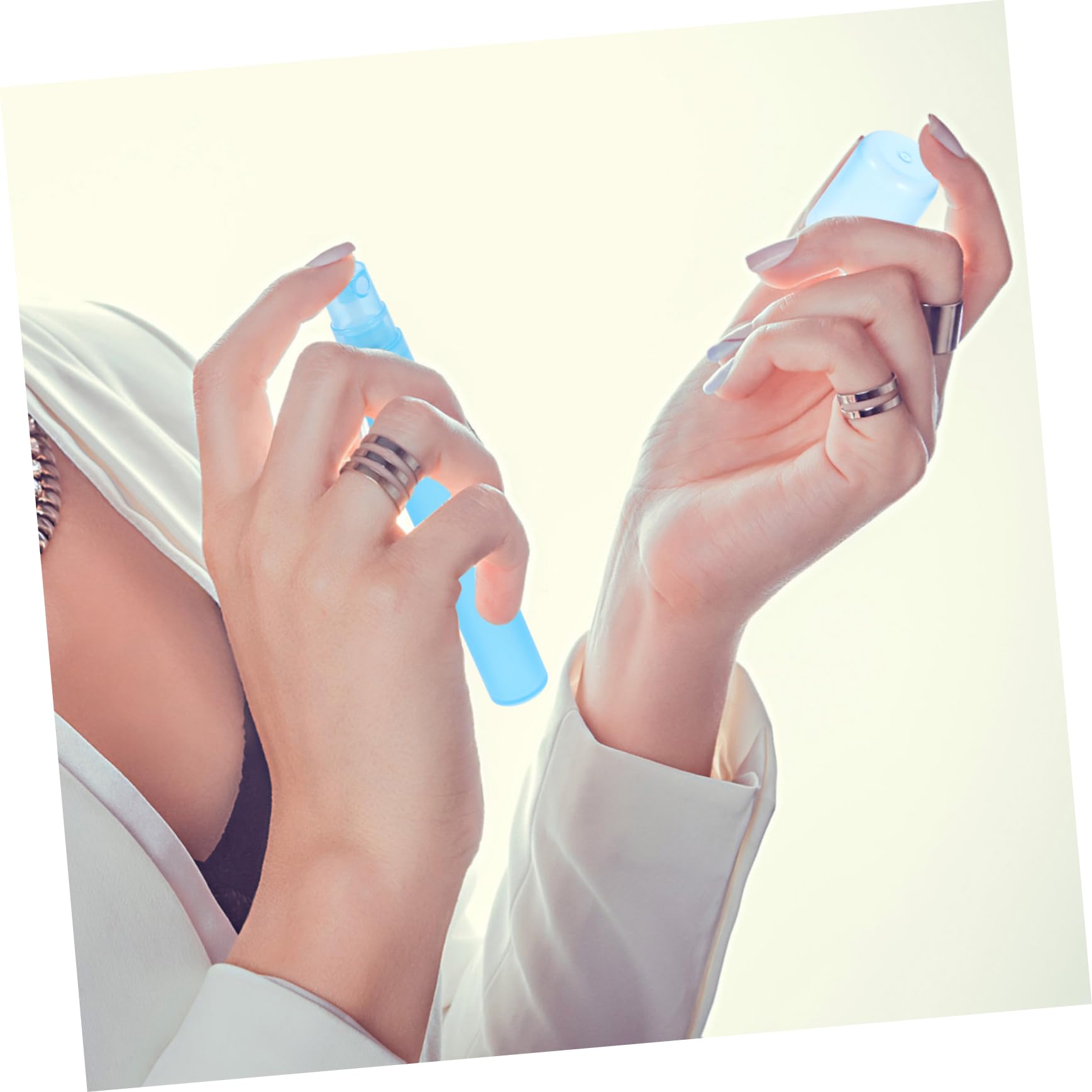 Housoutil 60pezzi Spray Bottles Riutilizzabili Per Profumi e Disinfettanti Contenitori Per e Pratici e Facili