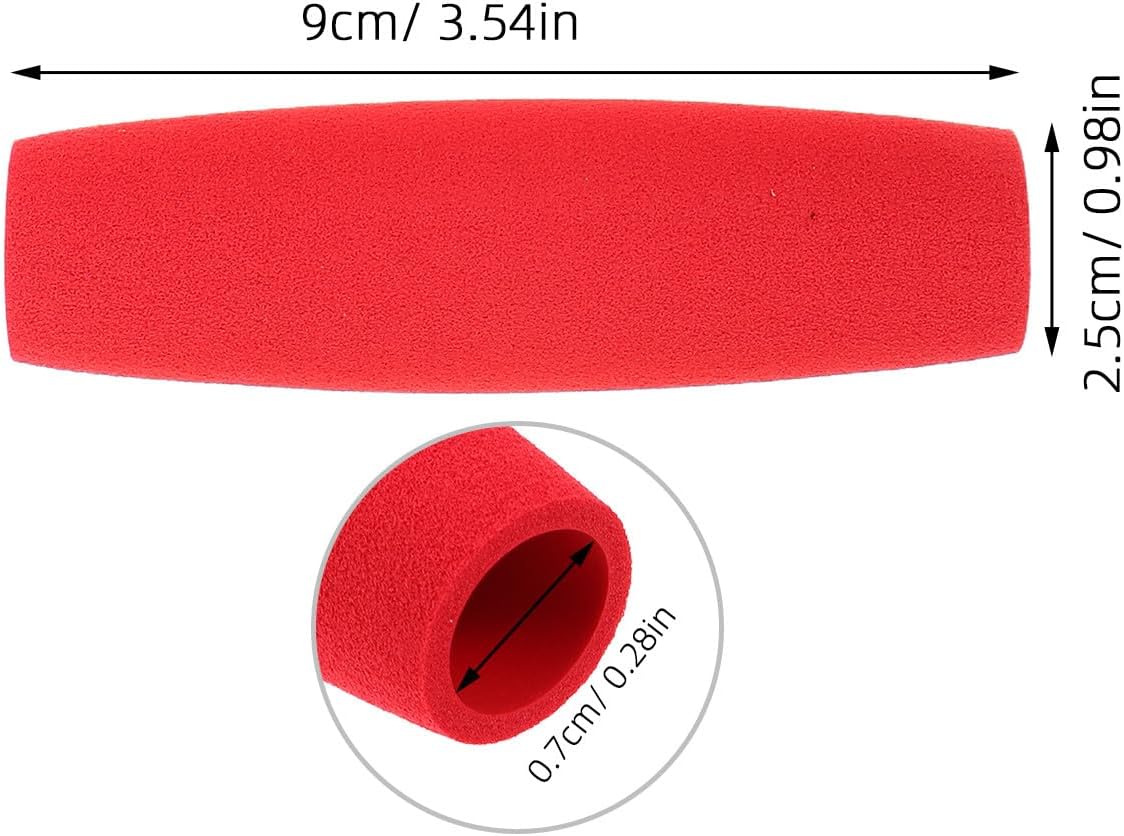 10Pcs Foam Grip Tubing Adaptive Utensils Grip Tubing, 5 Colors Built up Handles Aid for Utensils Tools and Pens for Elderly Handicapped
