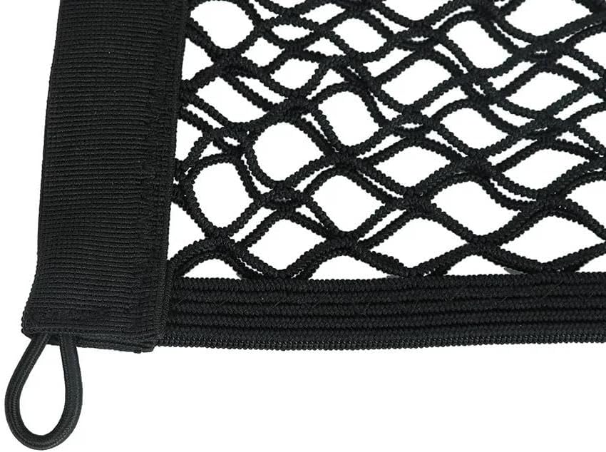 Car Nets 2PCS Stretchable Cargo Net Pocket Trunk Side Elastic Storage Mesh Bag Car Interior Supplies RV Accessories 25 * 60CM