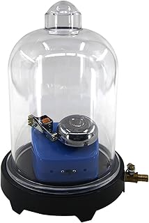 Vacuum Bell Jar Vacuum Demonstration Hood Sound Physics Demonstration Vacuum Sound Jar Vacuuming Demonstration Hood Teaching Tools for Classroom Laboratory for Sound Propagation Experiment