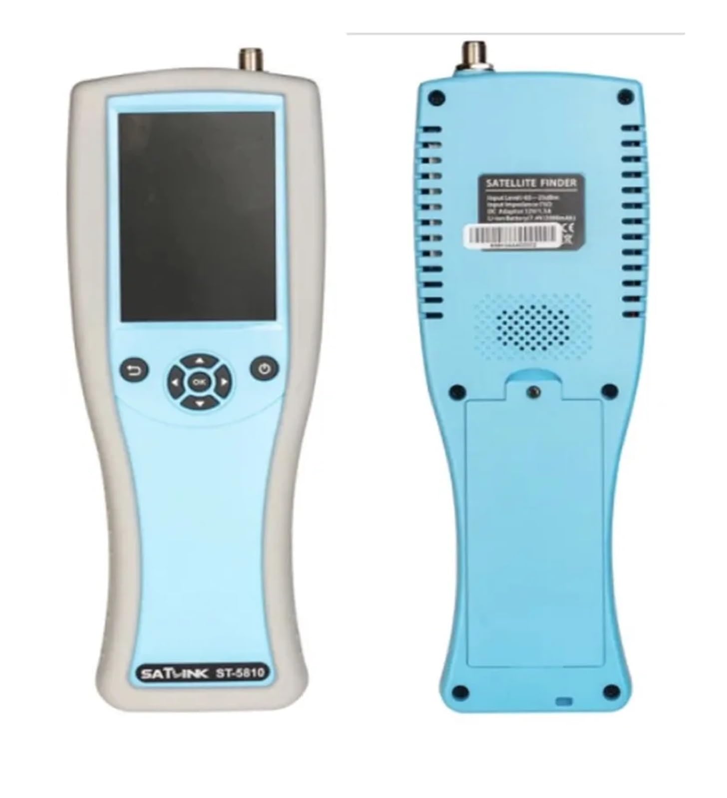 YPMart ST-5810 Signal Level Meter with 'real time spectrum analysis' text