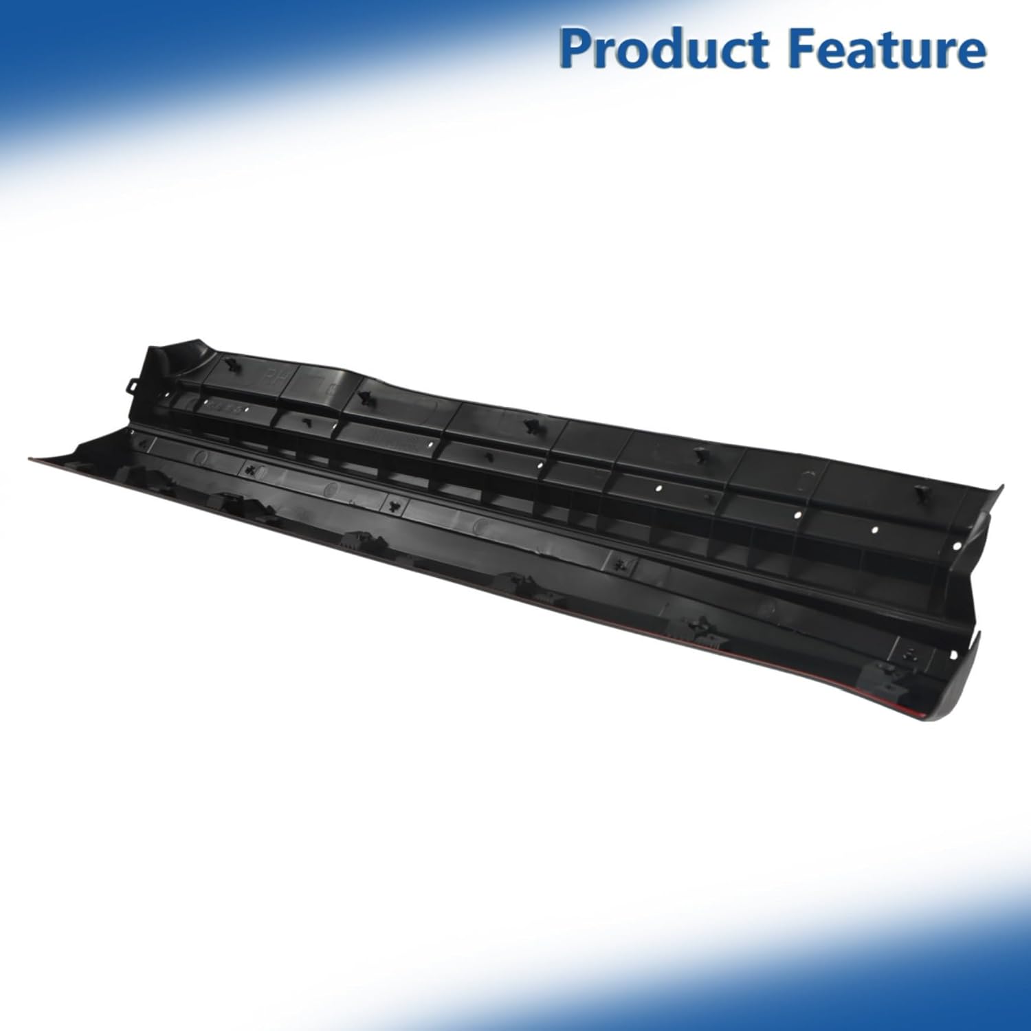 Black Front Right Passenger Side Door Lower Molding Trim Replacement for Highlander 2020-2023 75731-0E906