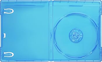 Amazon.com: (10) Blue Blu-Ray Cases - 1 Disc Capacity DVD