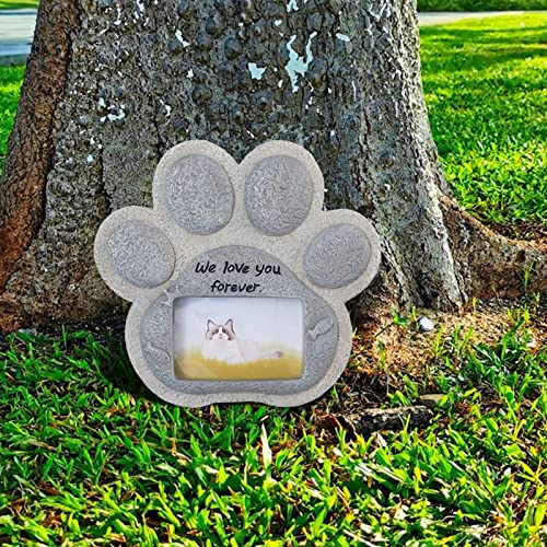 Matrix Ornament Recall Pet Tombstones Dog Or Cat Memorial Stone Personalized With Waterproof Photo Dog Or Catgrave Markers In Lawns And Garden Gnomes Outdoor #TOP3