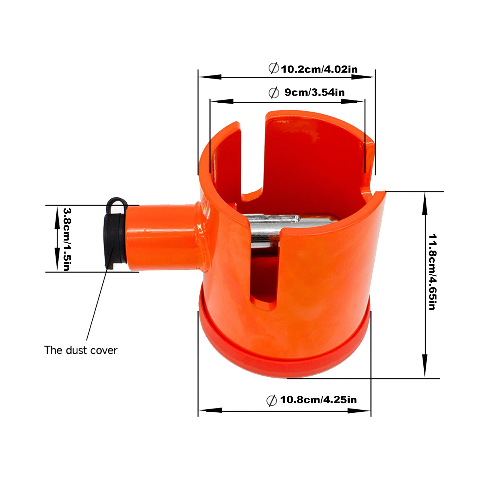 Tongue Lock Trailer Hitch - Universal Heavy Duty Steel, Tools Trailer Hitch Lock for Towing RV Pick Lawn Mower Jack Equipment Cargo Door Container Floor Tools Anti Theft Secure Protection
