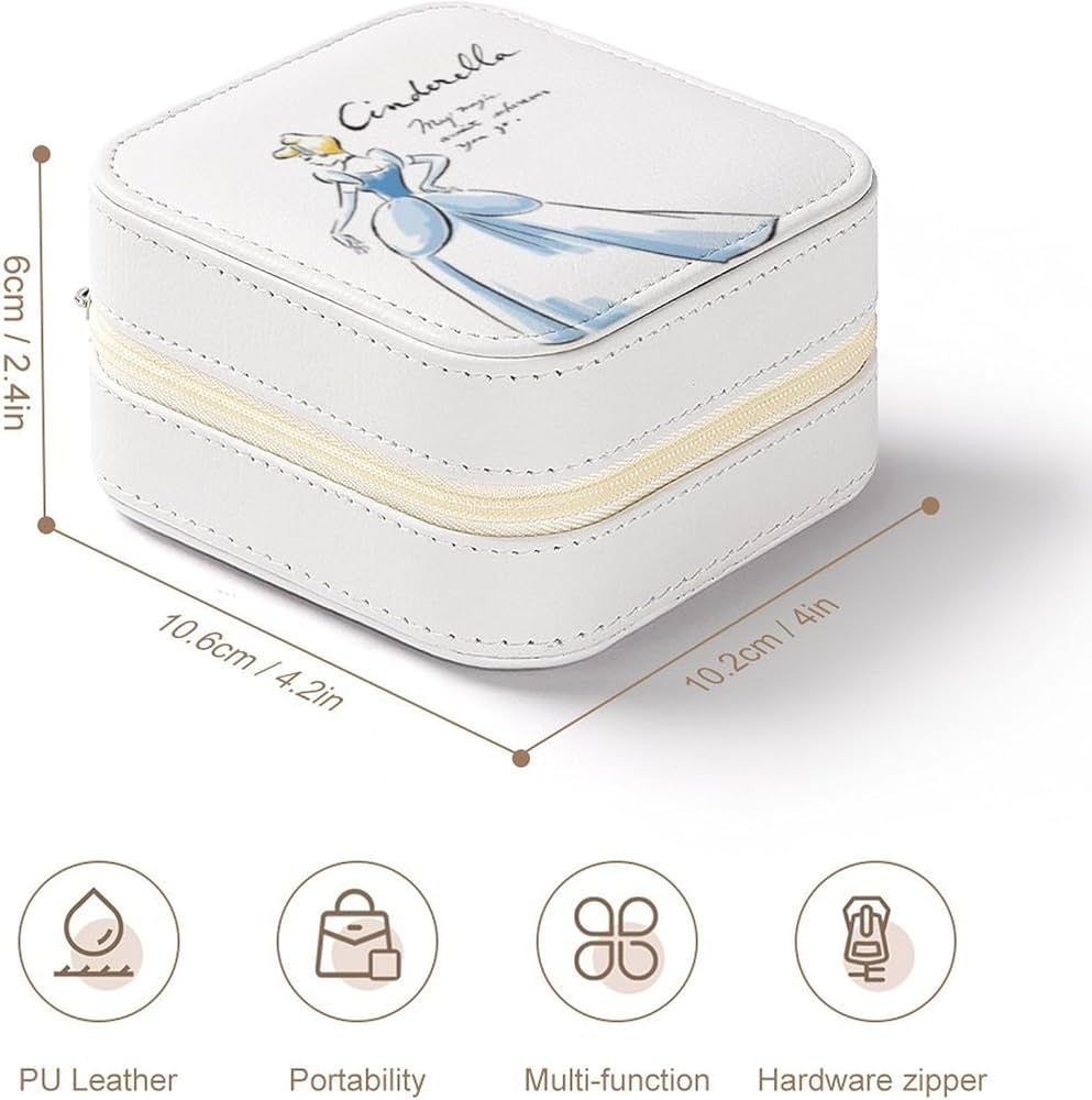 Amazon｜シンデレラ ジュエリーボックス アクセサリーケース 収納