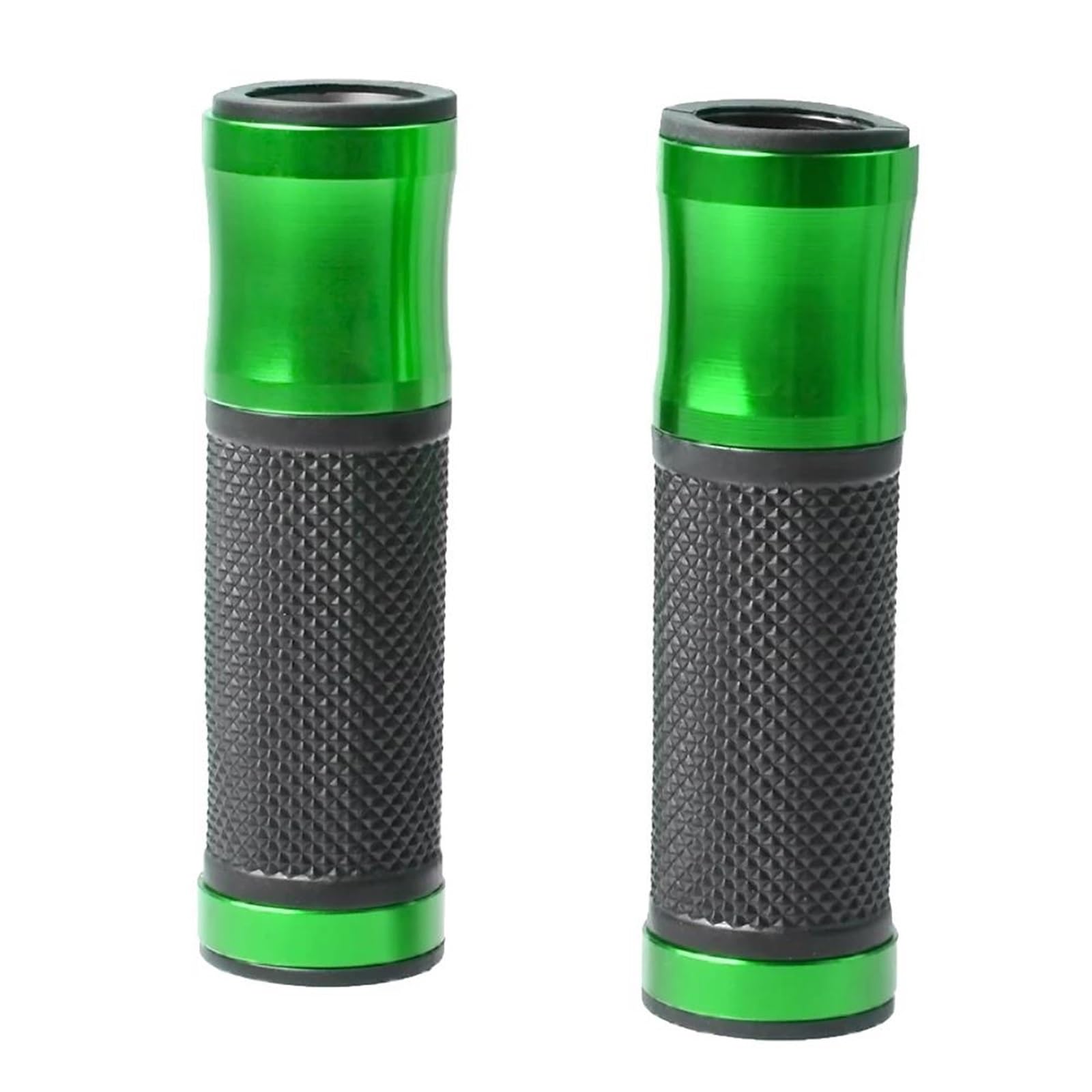 Chwyty Motocyklowe Żel Gumowy Ściskacz Kierownica Uchwyty Moto 7/8 "22mm Aluminium Dla Ducati 848 900SS Dla Hypermotard 1100 (Color : Green)