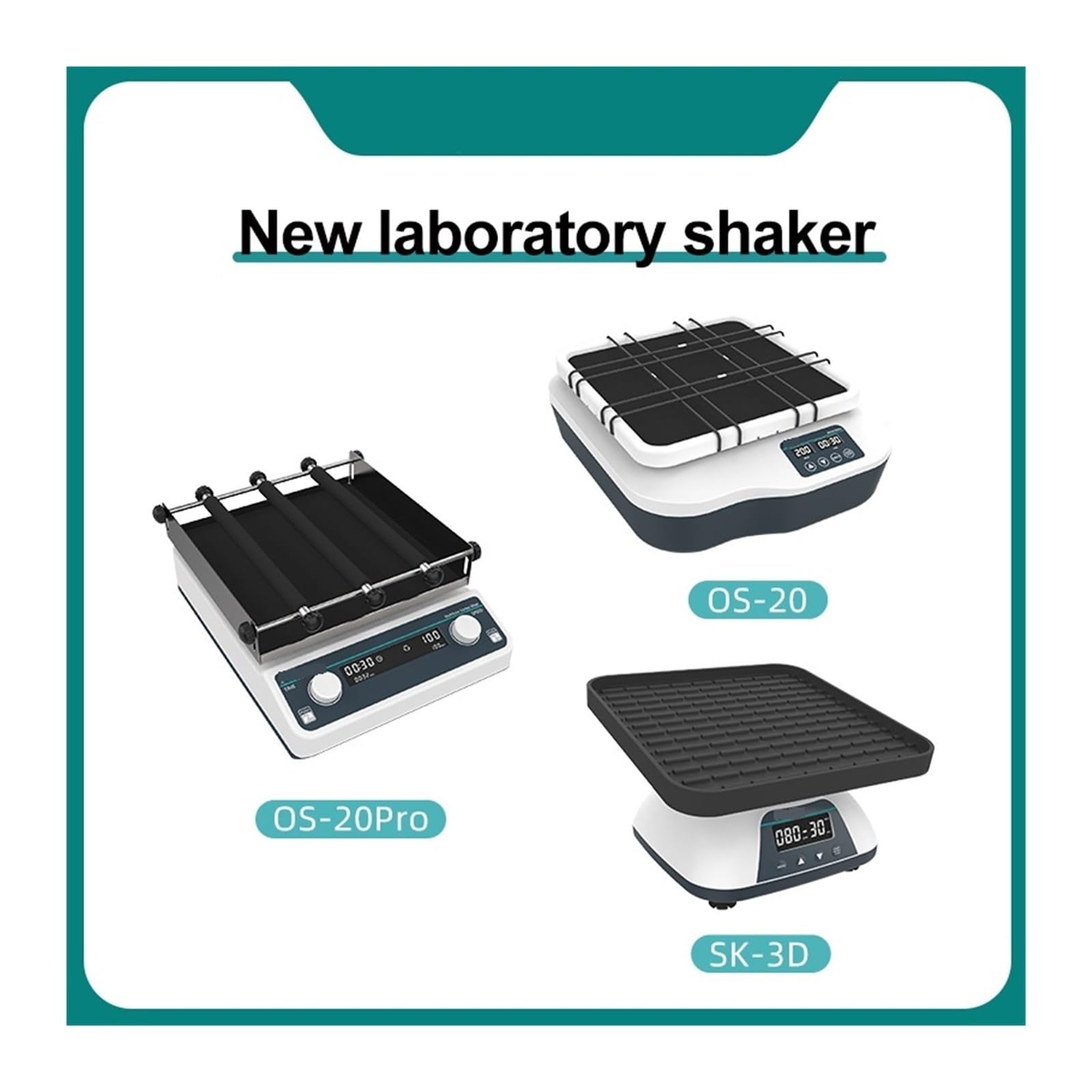Wyświetlacz LCD Shaker, Lab Wielofunkcyjny poziomy oscylator prędkości wahadłowej Laboratorium Regulowana prędkość Orbitalny do laboratoriów, badań(SK-3D)
