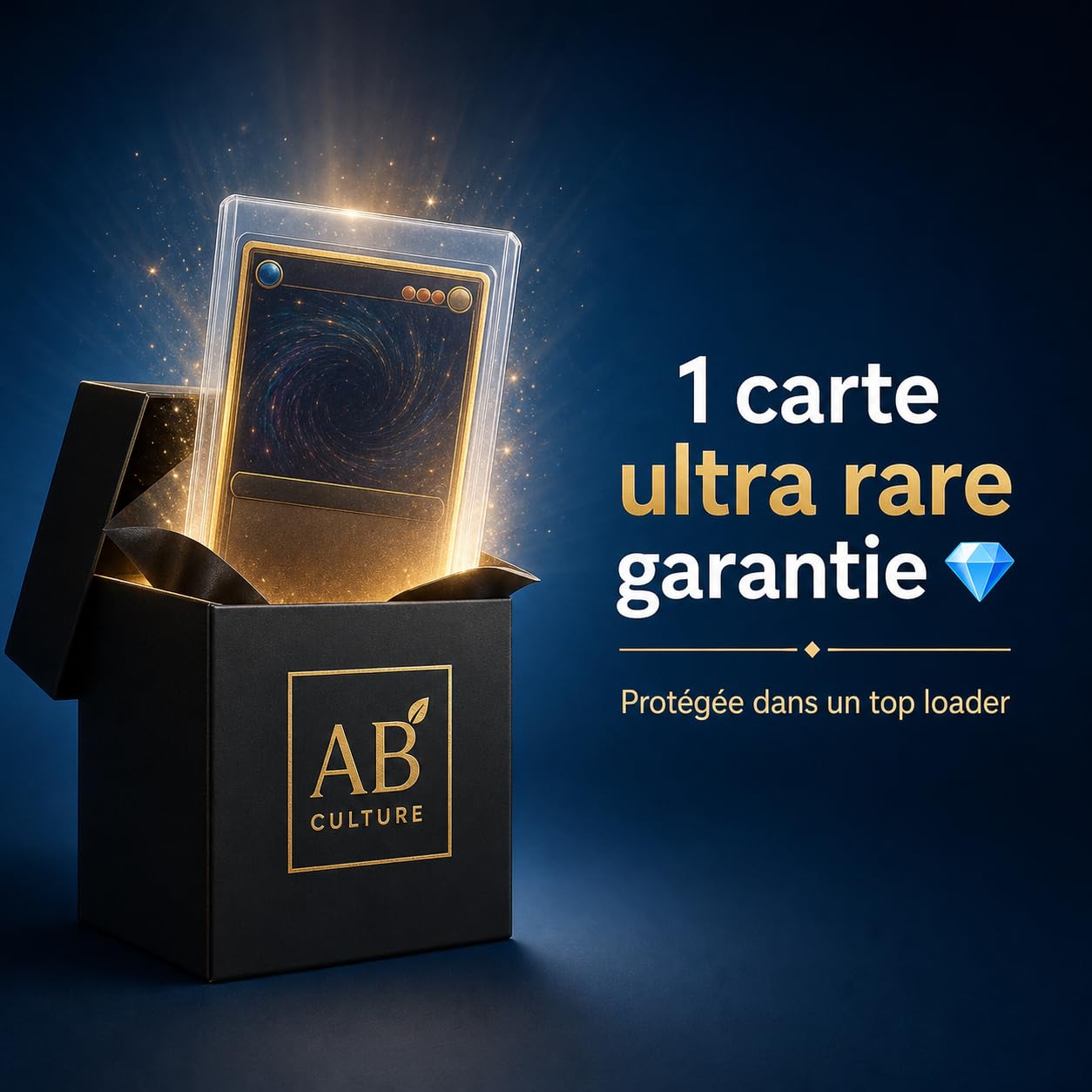 Pack 66 Cartes Officielles Française - 40 Communes + 25 Brillantes/Holographiques + 1 Carte Ultra Rare (ex, V ou Full Art) Garantie - avec Top Loader - sans Doublons