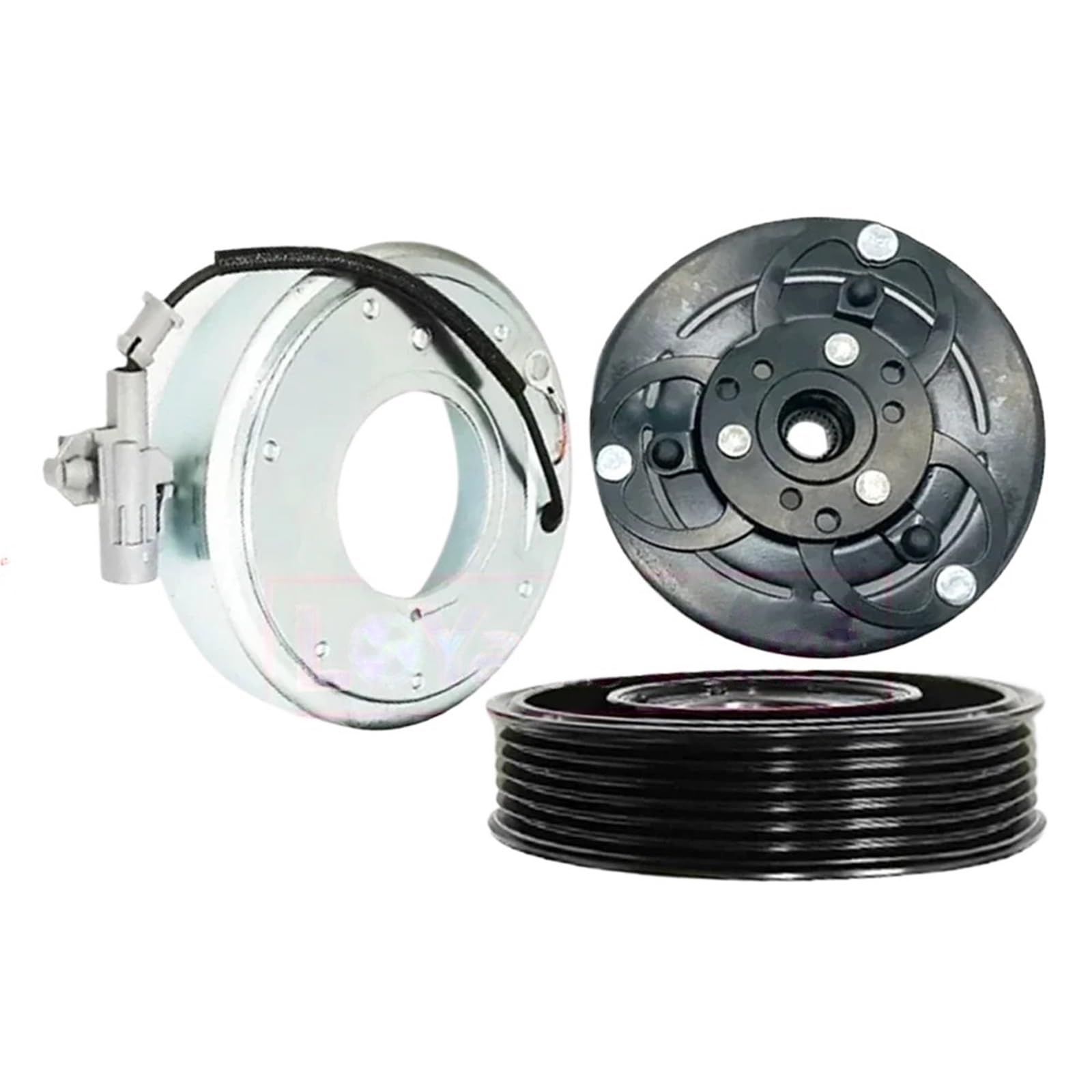 Puaywmoz Clutch Assy Ac Compressor Clutch Kit Fit For Subaru Fit For Impreza Xv Z0014247a Z0014247b Z0014248a Z0014248b Z0021226a Air Conditioning Compressor Clutch(Clutch Assy)
