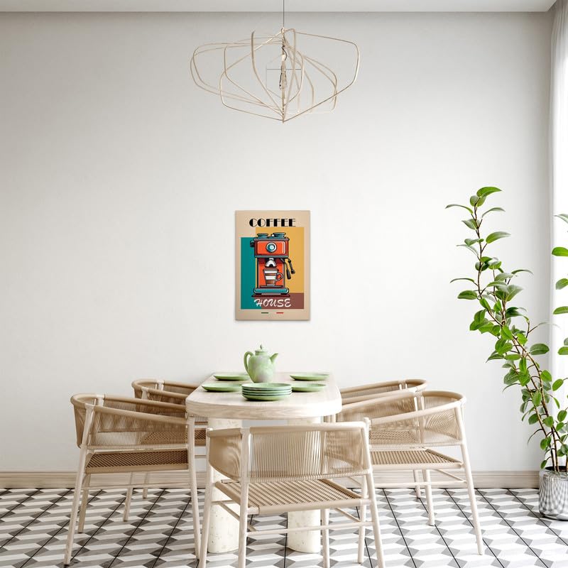 A.S. Création DD132851 - Targa da parete in metallo, stile retrò, colore: beige, 40 x 60 cm