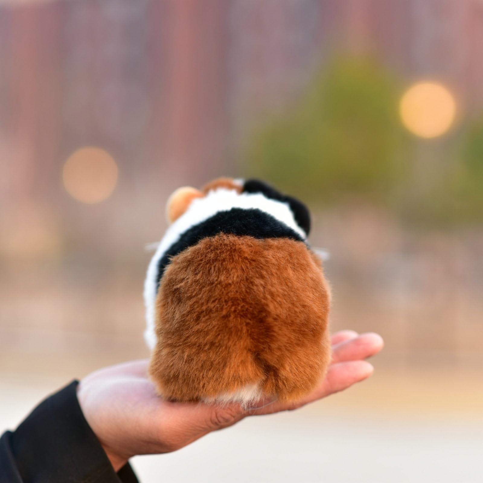 Süßer Hamster Plüschtier – Knuddelig, Waschbar & Mit Quietschfunktion