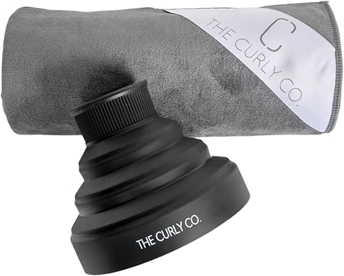 Miniatura 1 de Juego de difusor plegable y toalla para el cabello Duo