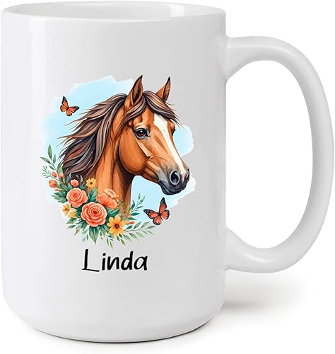 Miniatura 22 de Taza de café personalizada de mariposa para niños, mujeres, tazas personalizadas de animales, taza con nombre personalizado para cumpleaños, Taza