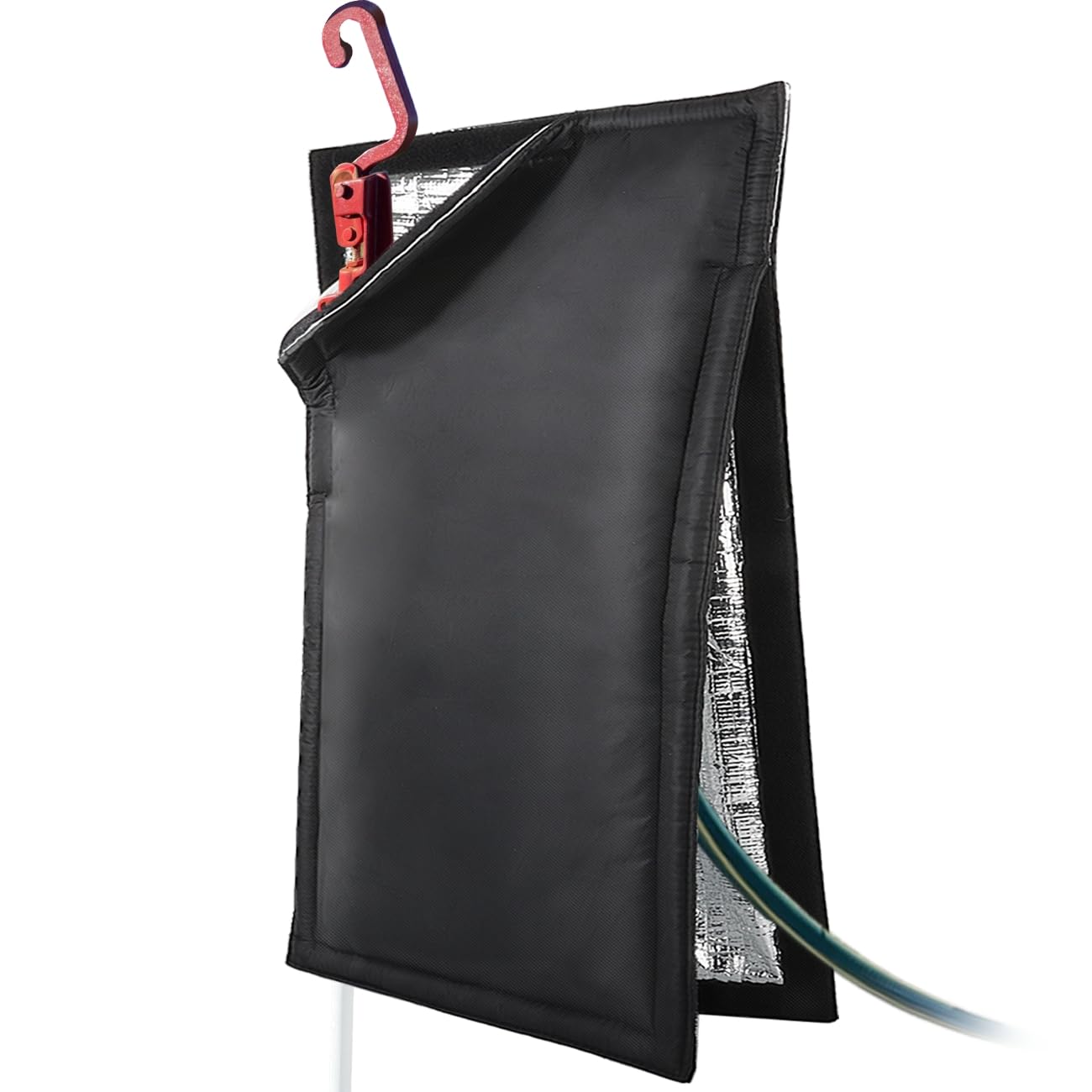 Insulated Outdoor Faucet Cover for RV Park & Yard Hydrant, 25”H x 13.5”W, Freeze and Heat Protector for Winter & Summer, Ideal for Garden, Lawn, and Sprinkler Systems