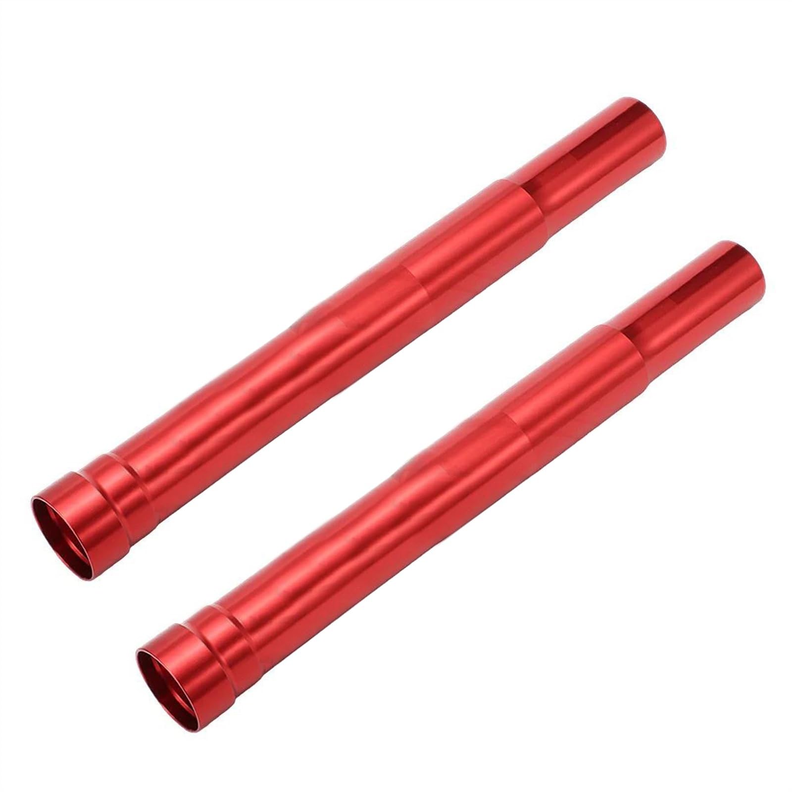 Woodey Red Front Outer Fork Tubes Pipes Pair For Suzuki Gsxr600 Gsxr750 2004-2005 51131-29G00 486Mm Shock Bars Stanchions Gold/Black