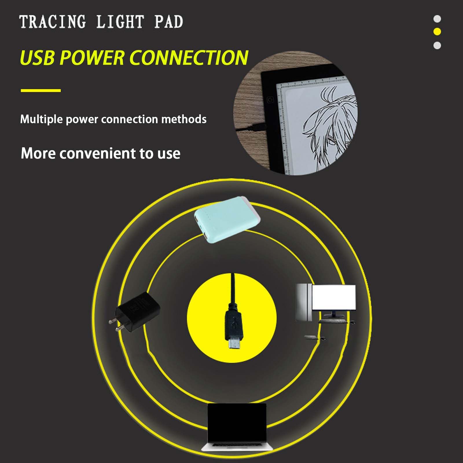 A2 Leuchttisch mit Stempelkissen, A4/A3 Led Licht Pad 3 Stufen stufenlose Dimmhelligkeit, Magnetisch Copy Board Leuchtkasten für Diamond Painting Skizzieren Animation
