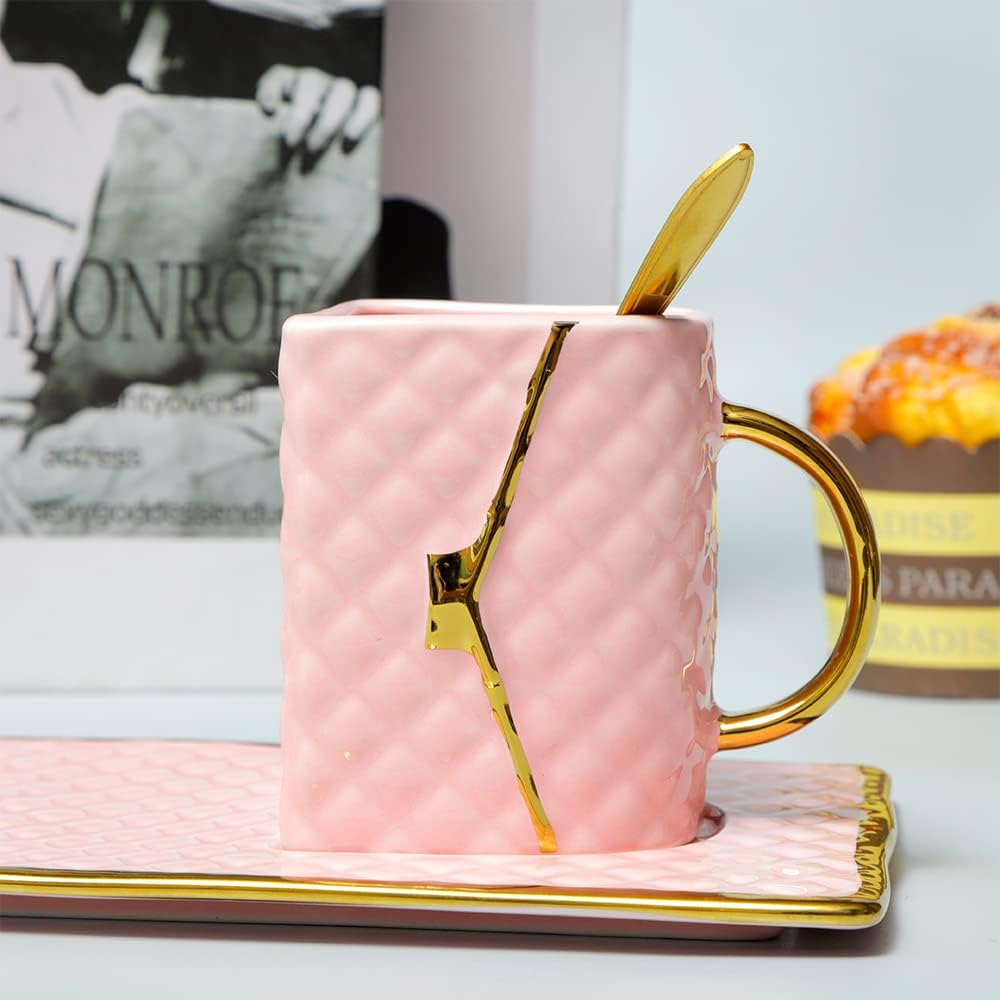 Buy Coffee Mug,Tea Cup Set, French Coffee Mug Set for Morning Tea