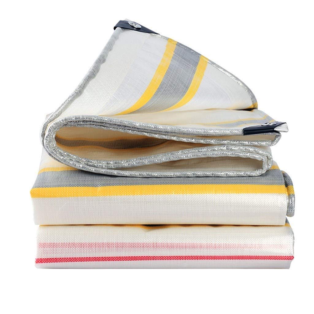 RajoNN Lona Impermeable Resistente, Lona Multiusos para Tienda de campaña al Aire Libre, Cubierta de Lona para Tienda de campaña, Cubierta de Refugio, Hoja de protección de Lona, ​​toldo para Tienda