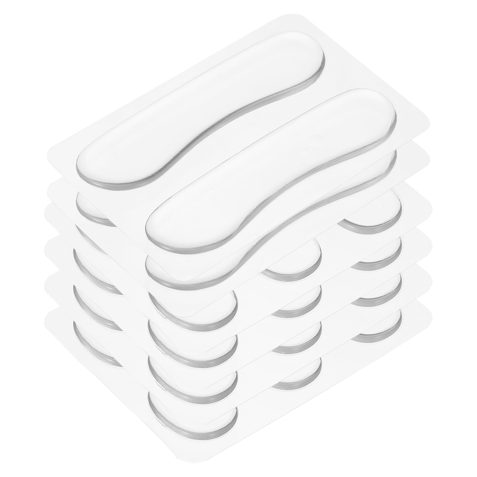 QUARKZMAN 26 Pcs Tampons d'Amortisseurs de Tambour en Gel en Silicone, Tampons Mute en Silicone, Amortisseurs de Tambour, Gels de Lune, Transparent, 30x25x3mm/98x22x2mm