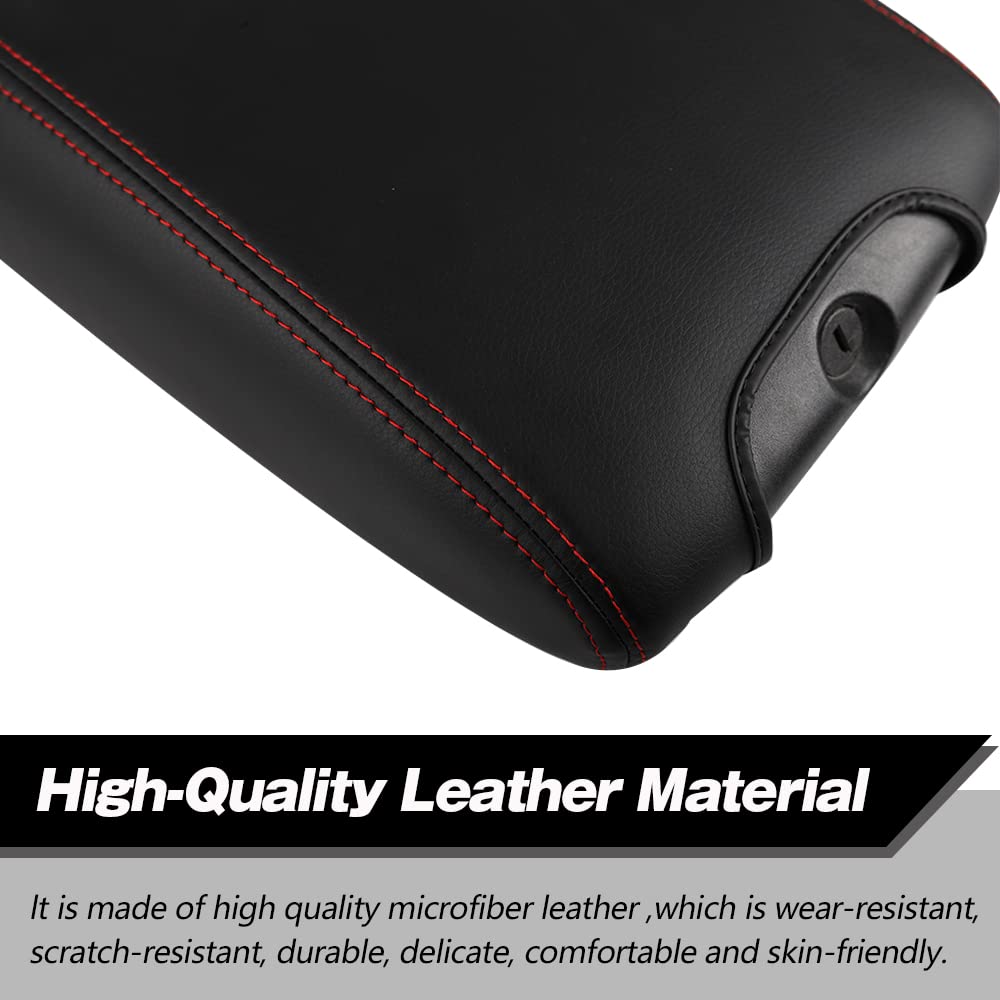 Console Armrest Leather Synthetic Cover for Jeep Compass 09-16 Beige