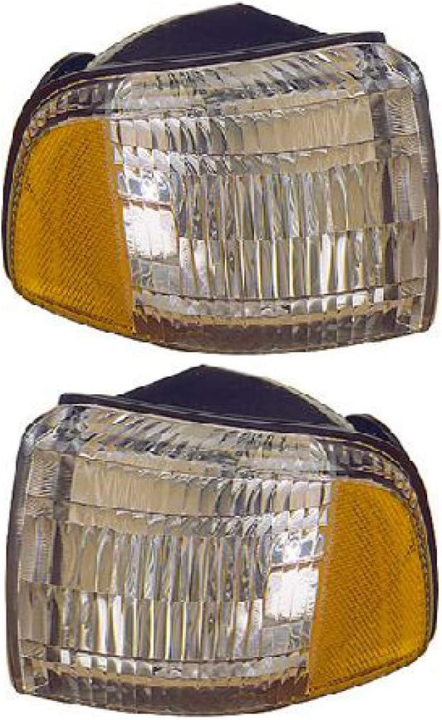 For 1994-2002 Dodge Pickup Pair Park/Signal/Side Marker Lights Driver and Passenger Side Unit ; includes marker/signal lamp CH2520119 CH2521119 | 55054773AB, 55054772AB, 55054773AD, 55054772AD