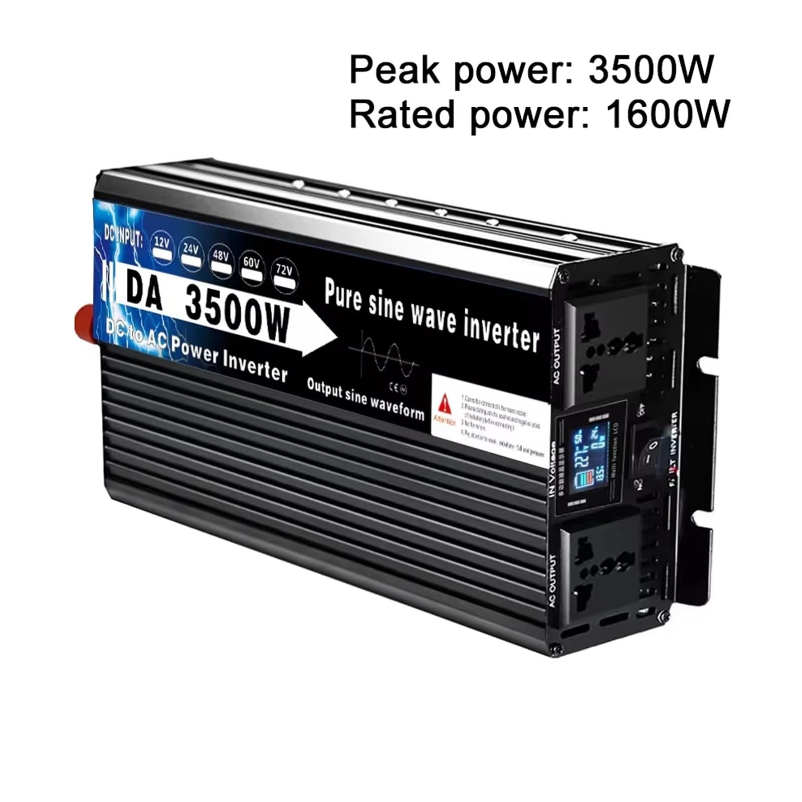最終値下げ 正弦波インバーター 6000W 24V 100V 瞬間最大12000W