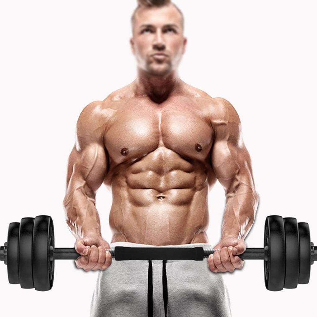 Manubrio, Set di manubri, pesi, 2 pezzi, regolabili, impugnatura antiscivolo, set for da fitness for uomo, esercizi for i muscoli delle braccia