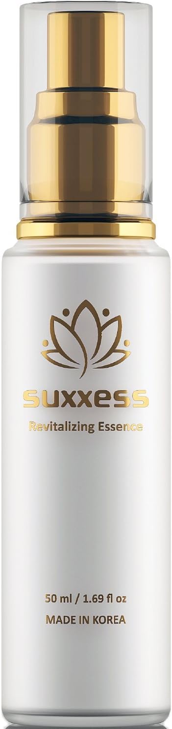 Revitalizing Essence with Hyaluronic Acid Natural Ingredients and Organic Extracts [Anti-Aging and Anti-Wrinkle] Korean Moisturizing Renewal K-Beauty, By SUXXESS