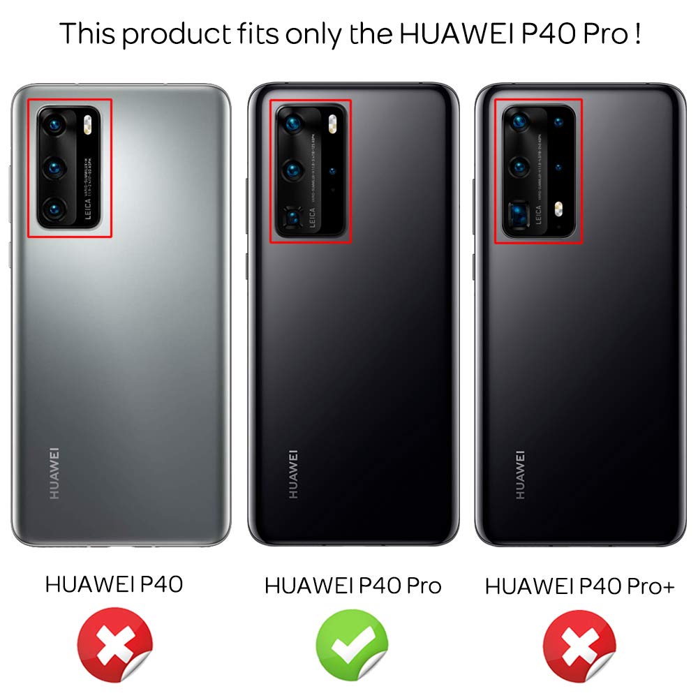 NALIA Holz-Hülle Für Huawei P40 – Echt-Holz Flipcase Mit Magnetverschluss, Kartenfach & Aufstellerfunktion