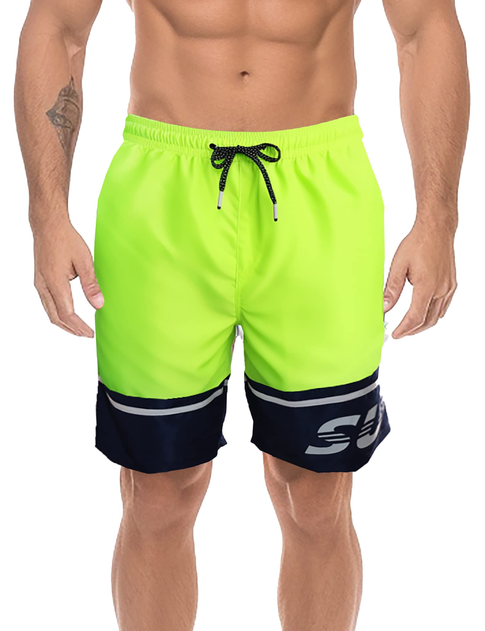 MAGIC SELECT Bañador Hombre. Shorts de Baño de Secado rápido, Traje de Baño, Playa.