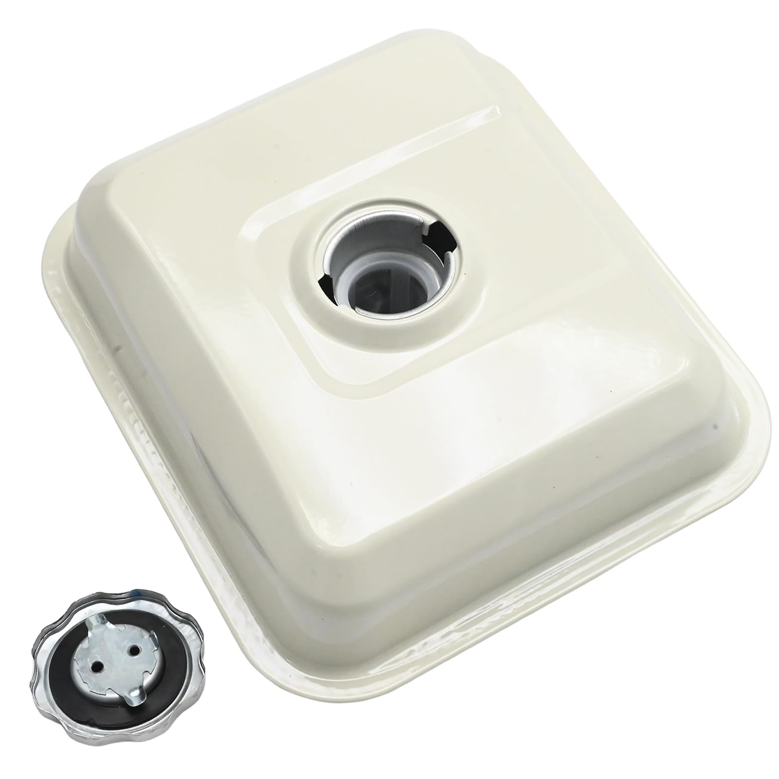 17510-ZE1-020ZA Kraftstofftank mit Deckel Ersatz für Honda GX160 GX200 GX140 Motor, einschließlich Zündkerze, Kraftstofffilter und Kraftstoffleitung